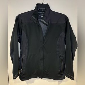 Black Nike Golf full zip rain jacket size large